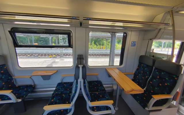 Die Länderbahn modernizuje flotilu vlaků. Nově nabízí wifi nebo velkorozměrovou mapu na toaletě