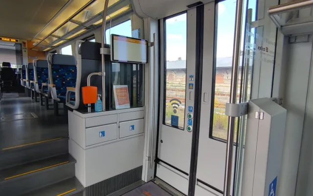 Die Länderbahn modernizuje flotilu vlaků. Nově nabízí wifi nebo velkorozměrovou mapu na toaletě