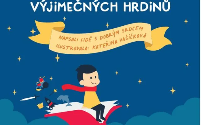 Pohádková kniha, na které se paní Lenka jakožto autorka podílela