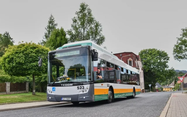Nemohl bych dělat práci, která mě nebaví, říká řidič autobusů Martin Třešňák z Liberce