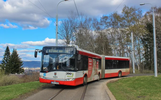 Nemohl bych dělat práci, která mě nebaví, říká řidič autobusů Martin Třešňák z Liberce