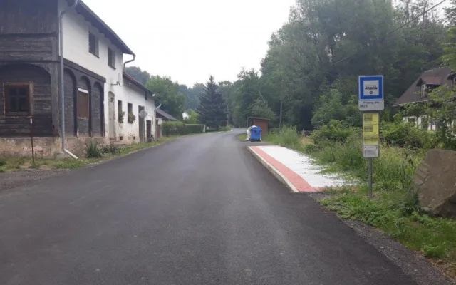 Silnice v Křižanech je hotová. Rekonstrukce odhalila archeologický nález