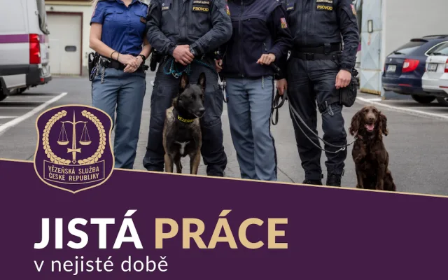 Vazební věznice Liberec nabízí uplatnění pro zájemce o služební poměr příslušníka Vězeňské služby České republiky