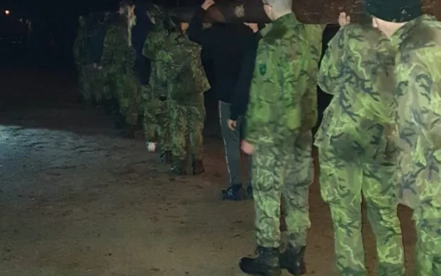 Policejní výcvikový kemp pořádaný pro studenty maturitního oboru Bezpečnostně právní činnost