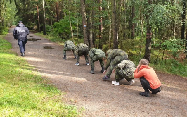 Policejní výcvikový kemp pořádaný pro studenty maturitního oboru Bezpečnostně právní činnost