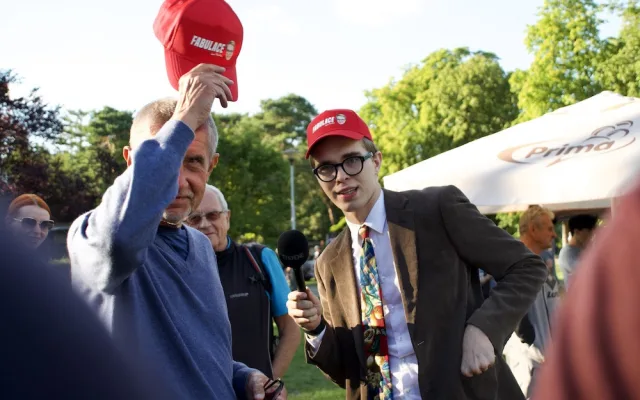Kdybychom byli v Americe, tak Václav Klaus je otec zakladatel, říká Youtuber Jan Špaček