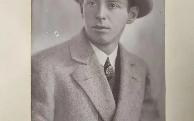 Portrétní fotografie Franze Liebiega 1927