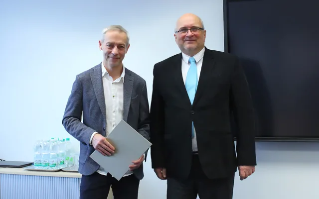 Novým děkanem fakulty umění a architektury Technické univerzity v Liberci se stal Jan Stolín