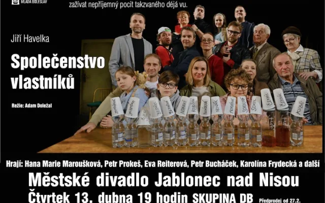 Přelet nad kukaččím hnízdem i Absolvent. Jablonecké divadlo na duben opět připravilo velmi pestrou nabídku pořadů