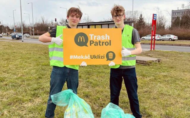 S jarem přichází úklidové akce po celé České republice, jen z McDonald’s se zapojilo na 90 dobrovolníků