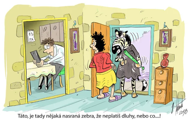 ORAŽENÉ OBRÁZKY: Květnová dávka vtipů od kreslíře Jana Tatarky