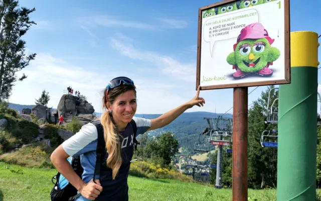 Užijte si zábavu na kole, rozhledy i přírodu na Tanvaldském Špičáku