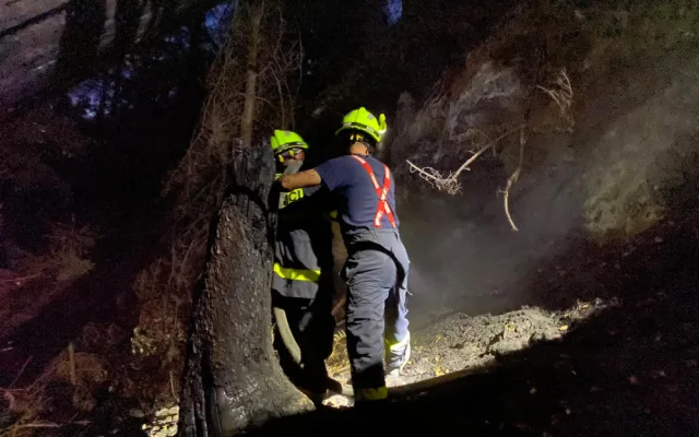 Vidět spáleniště s ohořelými zbytky bylo skličující, vzpomíná hasič na požár v Českém Švýcarsku