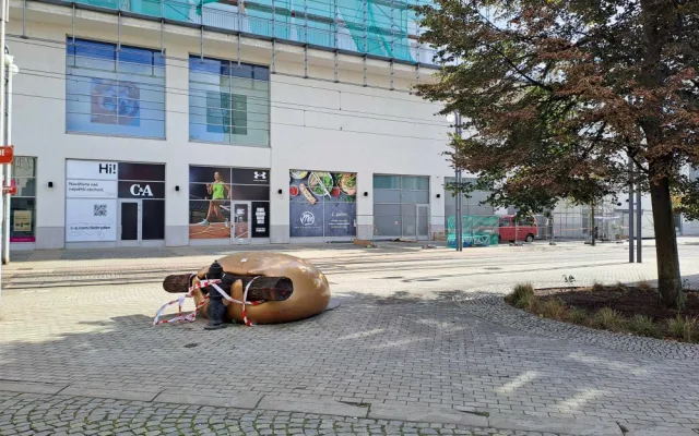 Věčnou něhu poničili vandalové. Na opravu už čeká několik měsíců
