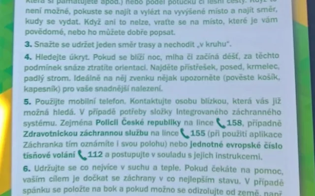 Rodinný výlet do Lvové na Liberecku se proměnil v policejní pátrací akci