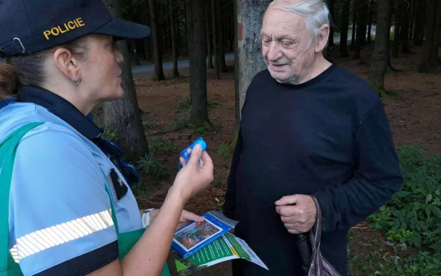 Rodinný výlet do Lvové na Liberecku se proměnil v policejní pátrací akci