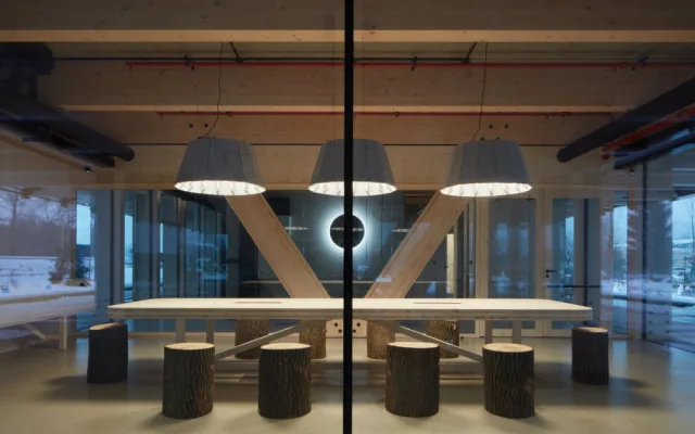 Sídlo Kloboucké Lesní dle návrhu studia Mjölk architekti.