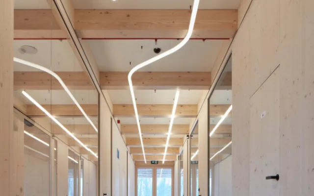 Sídlo Kloboucké Lesní dle návrhu studia Mjölk architekti.
