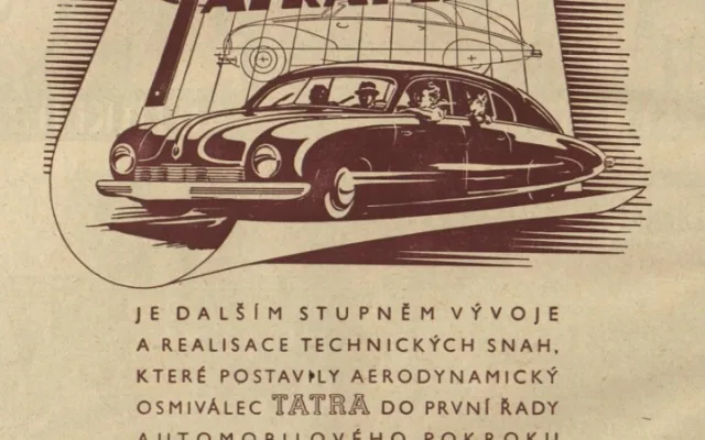 Vydejte se na stránkách knihy do historie. Za auty a architekturou
