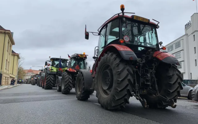 Protest zemědělců v Liberci. Stát na nás neskutečným způsobem nakládá, vadí jim