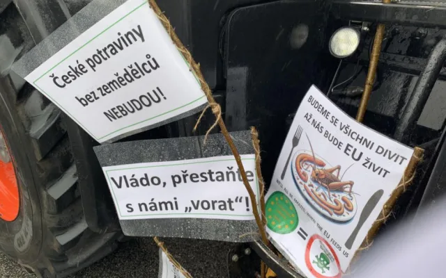 Poslední klidný protest? Zemědělci vyjeli demonstrovat na hranice