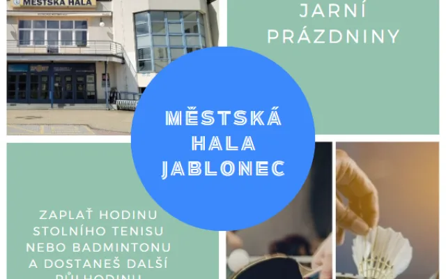 Prožijte jarní prázdniny se Sportem Jablonec