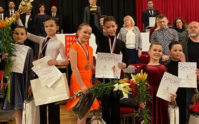 Liberečtí junioři vybojovali titul Mistrů ČR v latinskoamerických tancích