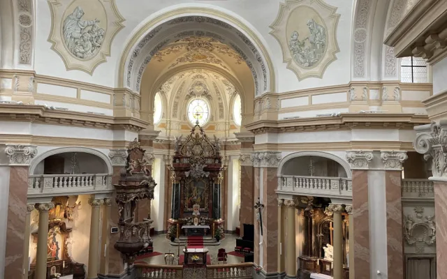 Bazilika s hrobem sv. Zdislavy v Jablonném v Podještědí oficiálně otevře po dvouleté opravě