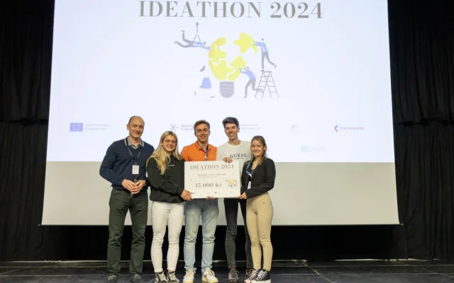 Maraton nápadů Ideathon nabídl řadu skvělých projektů. Vymysleli je studenti