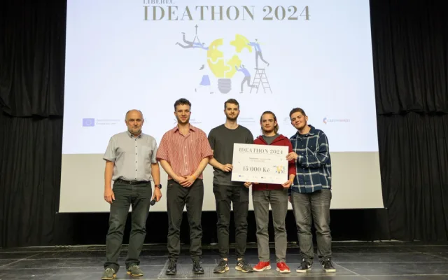 Maraton nápadů Ideathon nabídl řadu skvělých projektů. Vymysleli je studenti