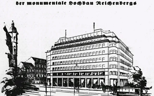 Drbna historička: Palác Dunaj, první liberecký „mrakodrap“