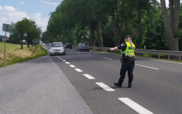 Policisté hledali nelegální migranty. Využili i přístroj na zjištění tlukotu srdce