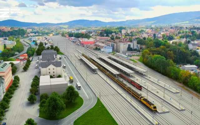 Dopravní terminál v Liberci propojí autobusové a vlakové nádraží. Na podzim začne architektonická soutěž