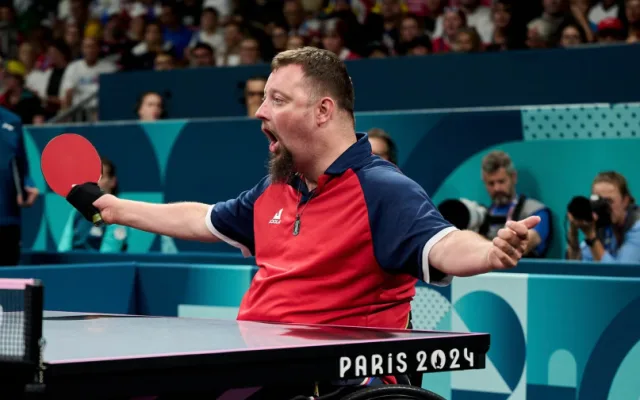 Liberecký stolní tenista Jiří Suchánek je ve finále paralympiády v Paříži