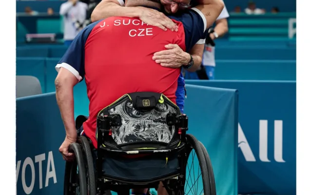 Liberecký stolní tenista Jiří Suchánek je ve finále paralympiády v Paříži