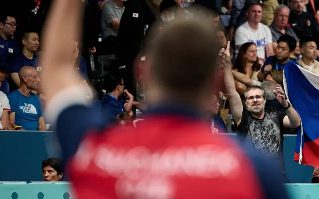 Liberecký stolní tenista Jiří Suchánek je ve finále paralympiády v Paříži