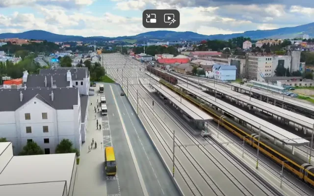 Projekt dopravního terminálu Liberec startuje vypsáním architektonické soutěže