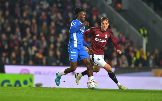 Slovan předvedl bojovný výkon, ale na Spartu nestačil. Prohrál 1:2