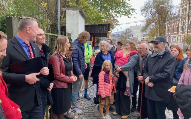 V Liberci byly položeny další Stolpersteriny. Kameny zmizelých připomínající oběti holocaustu, které žily v Liberci