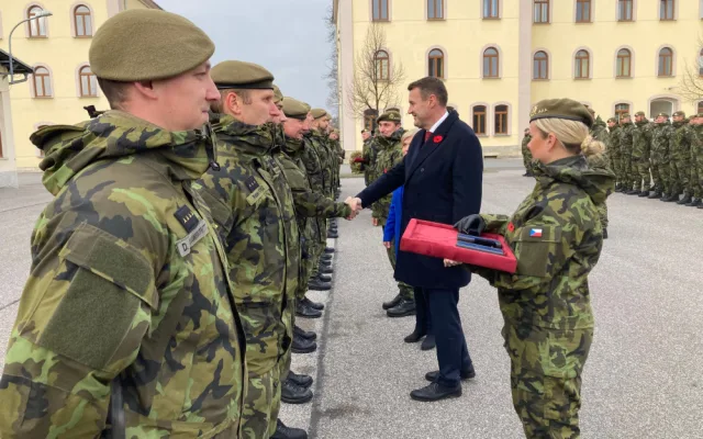 Liberečtí chemici mají nový znak, představili ho u příležitosti Dne veteránů a předávání ocenění a medailí