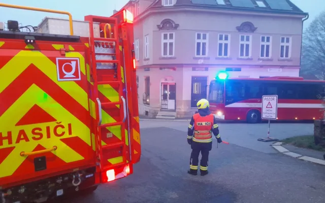 Kvůli poškozenému plynovodu museli v Jablonci nad Nisou evakuovat 34 lidí