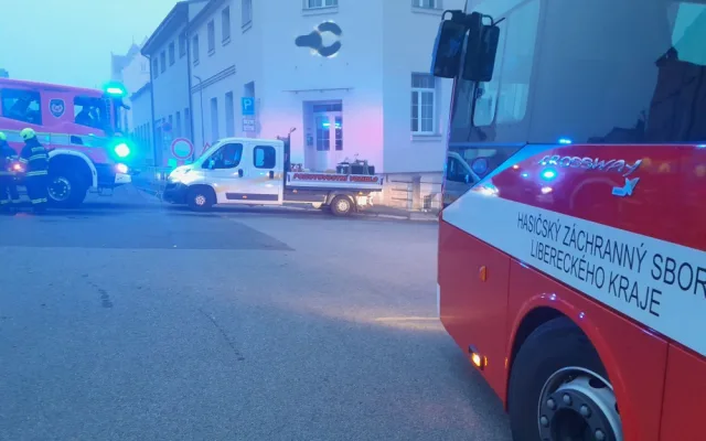 Kvůli poškozenému plynovodu museli v Jablonci nad Nisou evakuovat 34 lidí