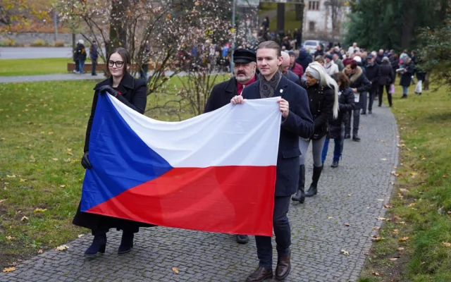 V Liberci zazněly u příležitosti výročí 17. listopadu osobní vzpomínky, připomínky naděje, ale i varování