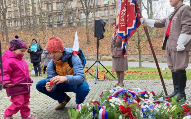 V Liberci zazněly u příležitosti výročí 17. listopadu osobní vzpomínky, připomínky naděje, ale i varování