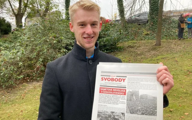 V Liberci zazněly u příležitosti výročí 17. listopadu osobní vzpomínky, připomínky naděje, ale i varování