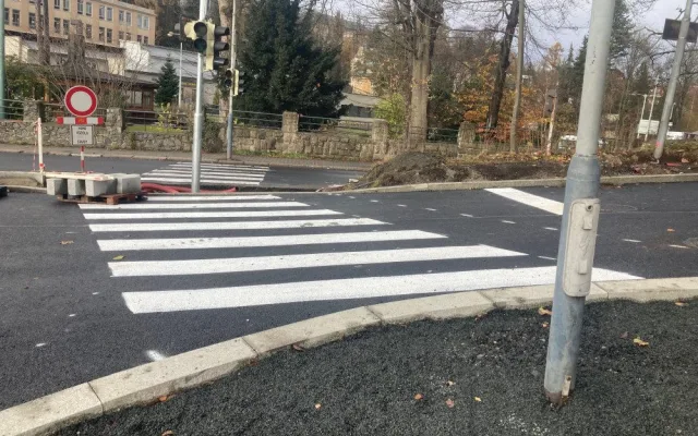 Dvorská ulice v Liberci se dopravě otevře ve 22 hodin. MHD tudy začne jezdit hned v úterý ráno