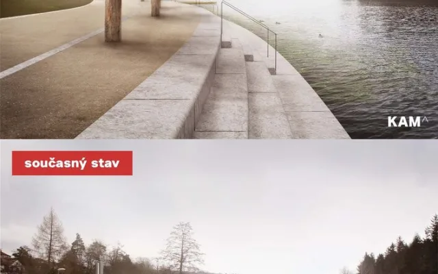 Úpravy okolí přehrady začnou ještě letos. Hotovo má být v létě