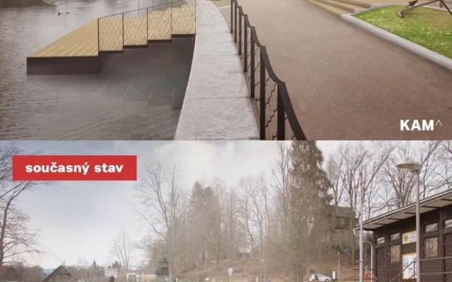 Úpravy okolí přehrady začnou ještě letos. Hotovo má být v létě