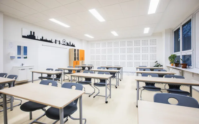 Třídy ZŠ Mozartova modernizované v roce 2024.