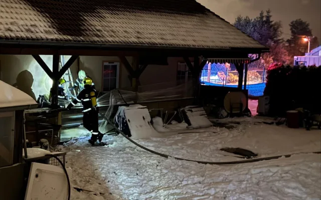 Požár rodinného domu v Liberci způsobil škodu za pět milionů korun